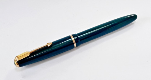 Vintage green parker duofold - green,