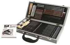 Deluxe Sketching Box Set Drawing Pad Pencils Pastels Charcoal Mannequin Sket2000