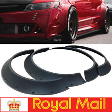 3.2'' + 2.4'' Universal ABS New School JDM Car Fender Flares Wheel Arches 4 Pcs