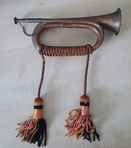 Antique copper and - copper, bugle
