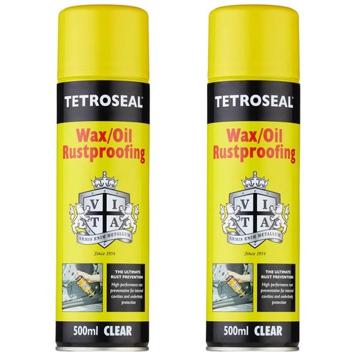 Tetroseal clear wax underseal - wax,