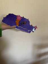 Handmade Dragon Paper Puppet