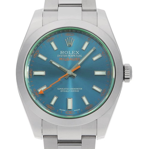 Rolex milgauss blue 116400gv - z,