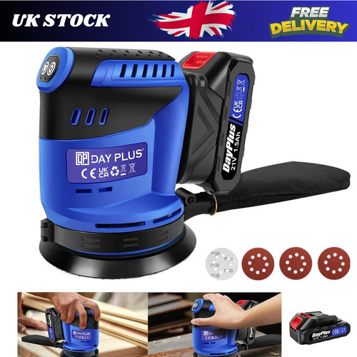 21v cordless random orbital - cordless,
