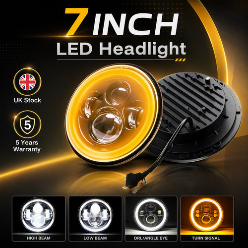 Marked round led - 7",