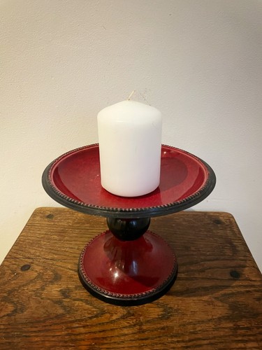 Large red candle - large,