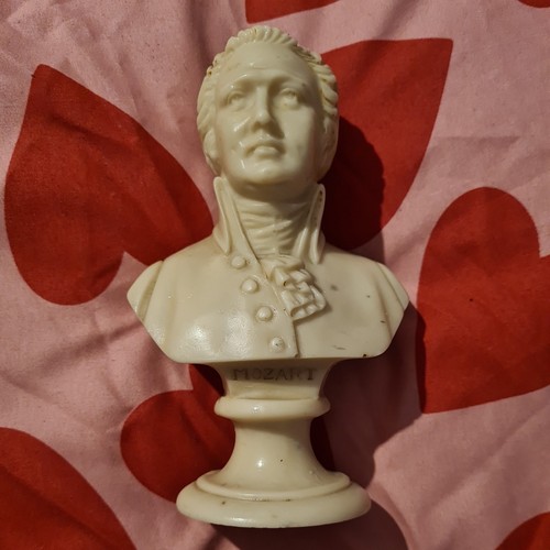Vintage alabaster composer - alabaster,