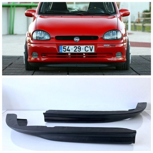 Opel front bumper spoiler - bumper, lip