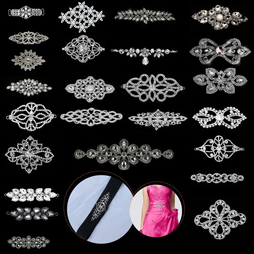 Diamante rhinestone motif - diamante,
