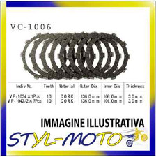 Clutch Cork Disc Kit Vesrah CB