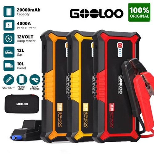 Gooloo gp4000 jump starter - gp4000,