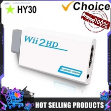 Wii TO HDMI Adapter Converter Wii2HDMI with  Audio Video HD Output UK