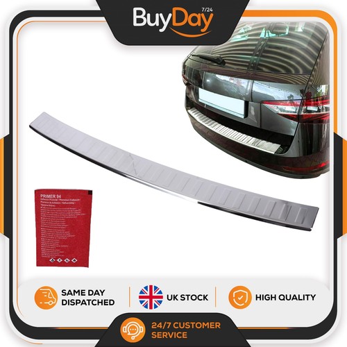 Chrome rear bumper load sill - load,