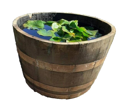 Half wine barrel oak - half,