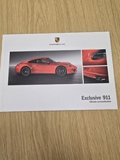 Exclusive 911 Ultimate Personalisation - Porsche Hardback Brochure - VGC
