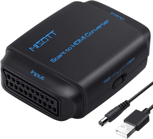 Misott scart hdmi converter - scart, to
