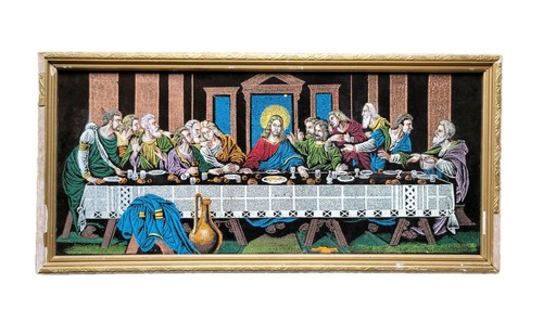 Vintage last supper - “last, supper”