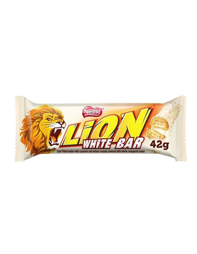Nestle lion white chocolate - nestle,