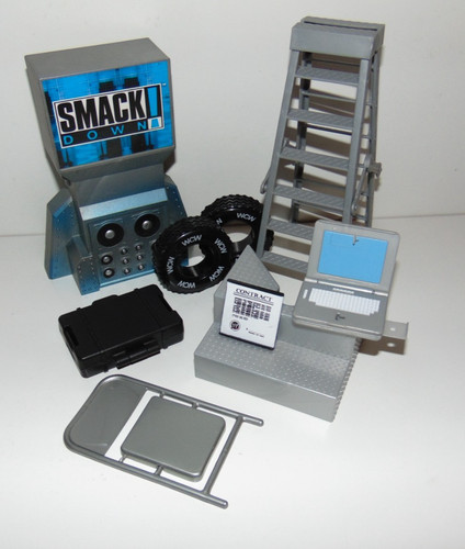 Wwe wcw wrestling accessories - wrestling,