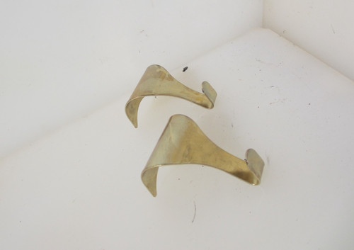 Vintage iron picture rail - iron,