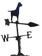 Black Labrador Retreiver Weathervane