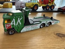 MATCHBOX KENWORTH CABOVER RACING TRANSPORTER 1983 7UP #332