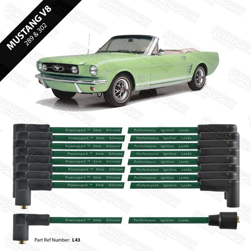 Ford mustang leads 8mm - mustang, v8