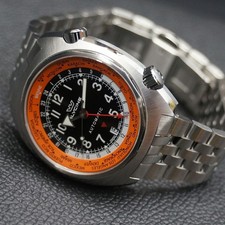 orologio GLYCINE AIRMAN GMT pumpkin automatic gl293