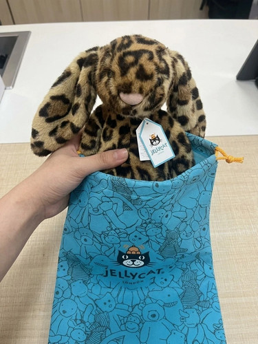 Jellycat bashful leopard - leopard, bunny