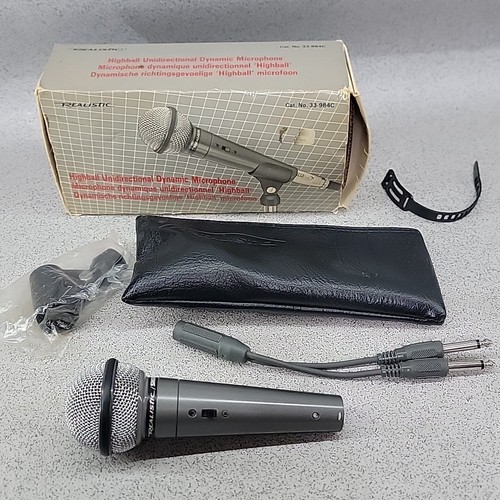 Vintage realistic shure - realistic,