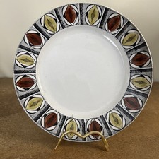 Vintage 1960s Broadhurst Britamic 'Mexico' Dinner Plate By Kathie Winkle, 24.5cm