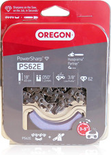 OREGON PS62E 62 Drive Links Powersharp Chainsaw Chain with Sharpening Stone