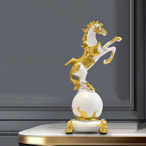 Horse figurine modern statue - horse,