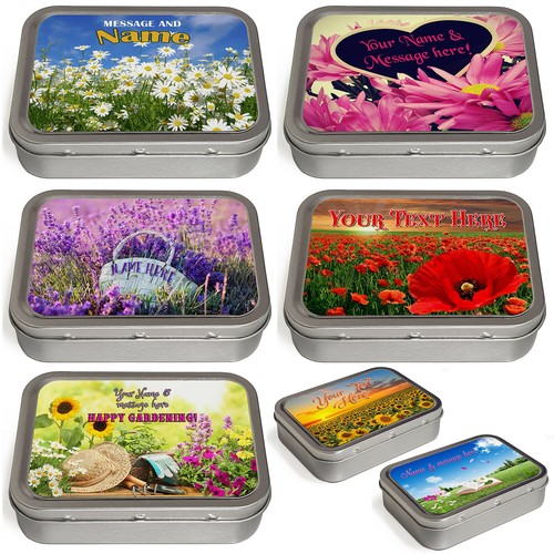 Personalised tobacco tin - personalised,