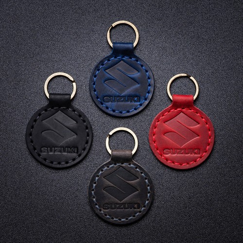 Suzuki leather keyring crazy - suzuki,