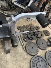 York Fitness Bench press set +