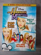HANNAH MONTANA BOXSET DVD - RARE RETRO VINTAGE TV DISNEY
