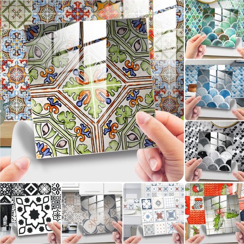 24pcs moroccan style tile wall - moroccan,