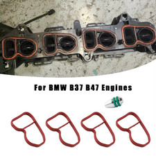 Swirl Flap Delete blank Kit for BMW B37 B47 Engines with Manifold Gaskets.