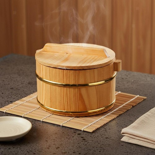 Elegant rice bowl wooden - rice,