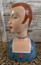 Painted Mannequin Head with