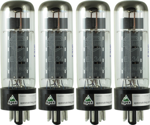 El34 mullard reissue matched - el34,,