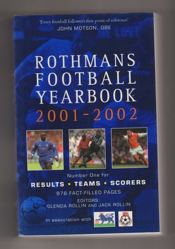 Rothmans football yearbook - rothmans,