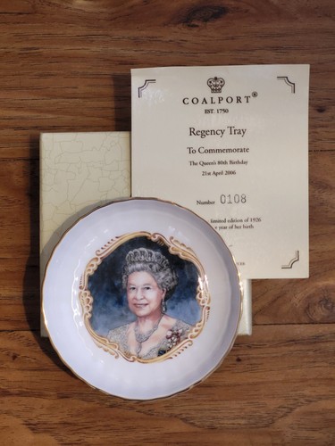 Coalport queen mother - ●●coalport,