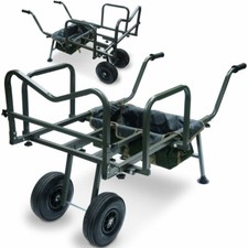 New Carp Fishing Barrow With Storage Fishing Bag Dynamic NGT Barrow Trolley 