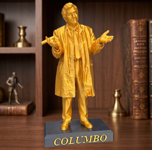Statue lieutenant columbo - of,