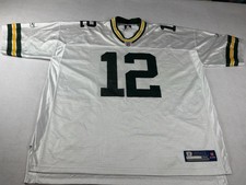 Reebok Green Bay Packers American Football NFL Jersey Men’s XXXL 3XL #12 Rodgers