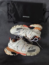 Orange and white balenciaga