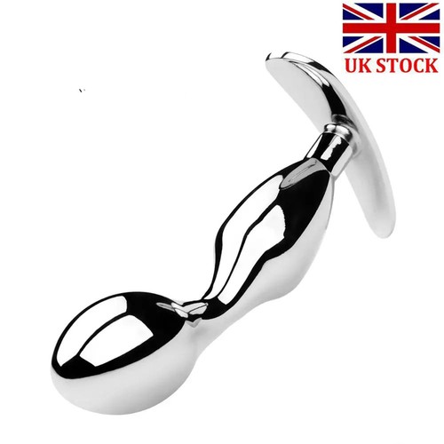 Stainless steel anal butt plug - anal,