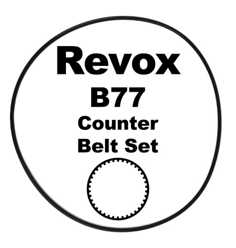 Revox b77 counter belt - belt, set